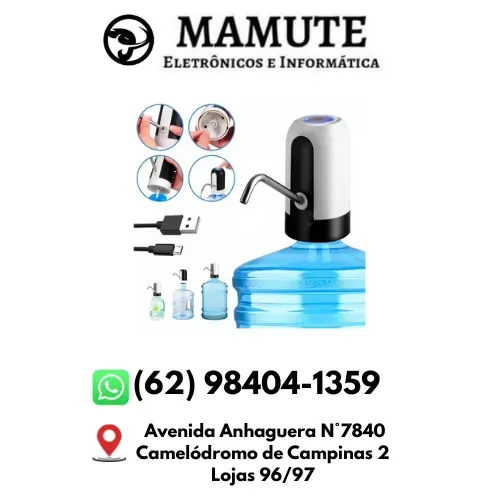 Bomba Elétrica Torneira Water Dispenser Automatico Galão
