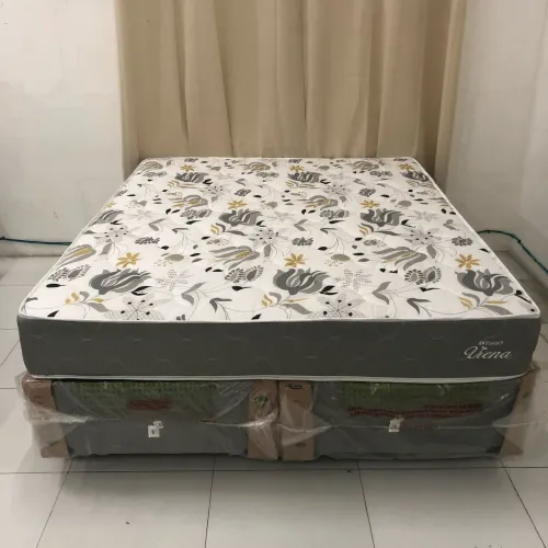 Cama QUEEN com colchão de molas ensacadas nova de loja