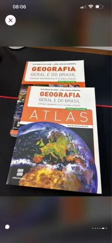 Livro de geografia Eustáquio de sene