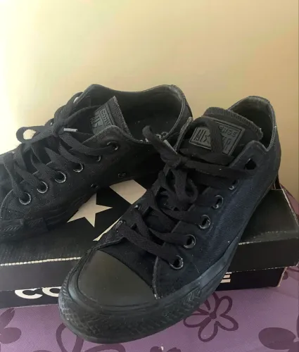 All star converse all black