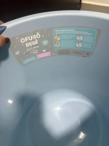 Ofurô para bebê (balde)