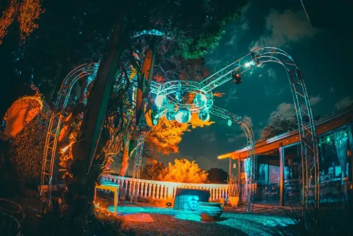 Pista de Dança formato Aranha