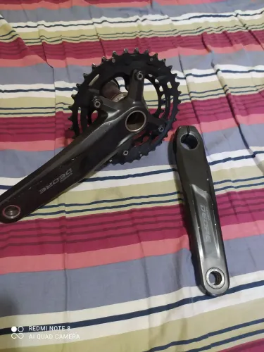 Pé de vela Shimano deore m4100