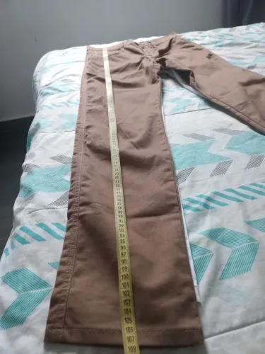 Calça Riders jeans slim marrom