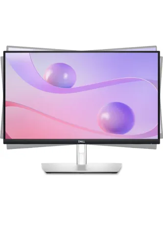 Monitor touch com hub USB-C Dell 24 