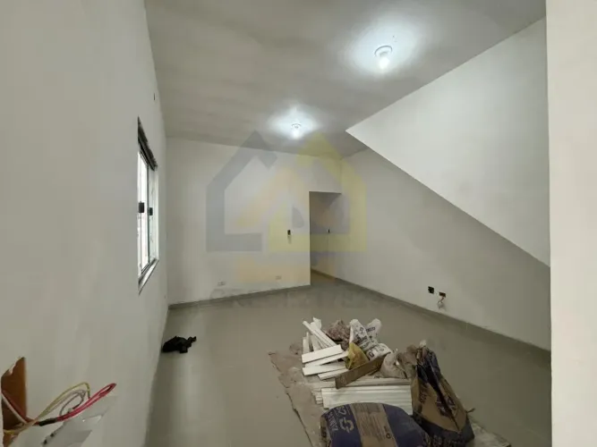 Casa Sobreposta para Venda em Guarujá, Jardim Boa Esperança (Vicente de Carvalho), 2 dormi