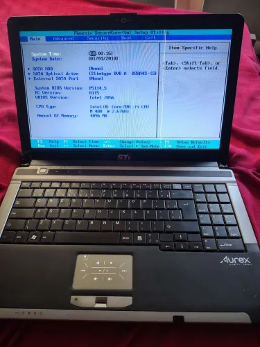 Vendo essa carcaça do notebook STI aurex