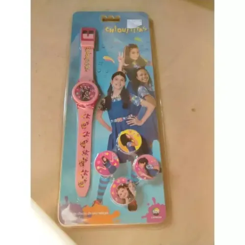 Relógios Chiquititas Antigos Lacrados - Pulseria Rosa ou Roxa