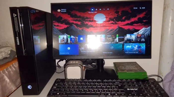 Monitor AOC 22 polegadas em ótimo estado e funcionando perfeitamente