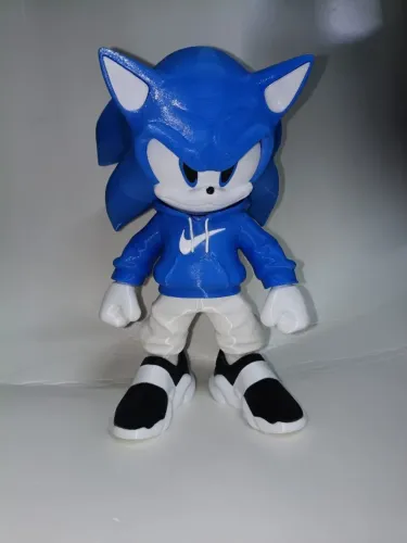 Sonic Estilo Urbano 3D 28 CM