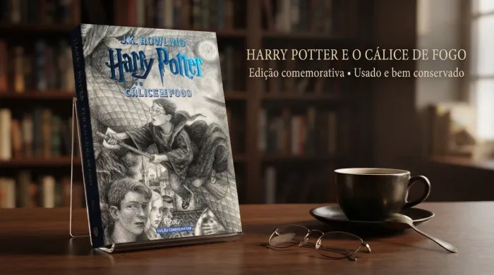 Harry Potter e o Cálice de Fogo - Edição Comemorativa - Usado e