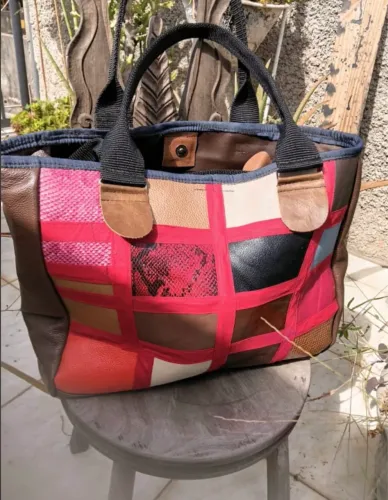 Venda Bolsa couro legítimo Feita à mão