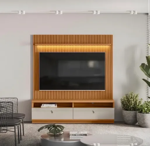 Conjunto Verona 1,80 m com Painel e Rack