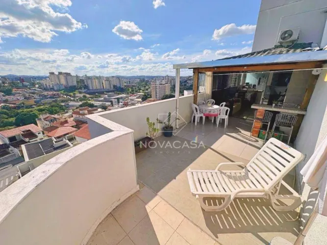 Cobertura à venda, 123 m² por R$ 725.000,00 - Castelo - Belo Horizonte/MG