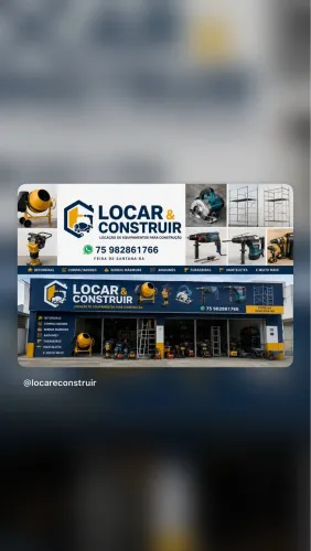Locação de equipamento para construção