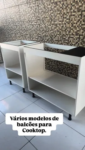 Balcão para Cooktop. 2,4 e 5 bocas.