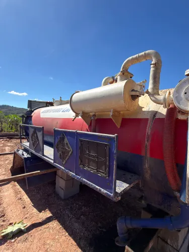 TANQUE LIMPA FOSSA VÁCUO COM CAPACIDADE DE 8.000 LITROS