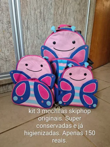 Kit de 3 mochilas skiphop