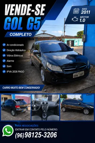 Volkswagen Gol Geração IV Trend 1.0 8V MI Total Flex Mec. 2P 2012