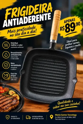 Frigideira antiaderente
