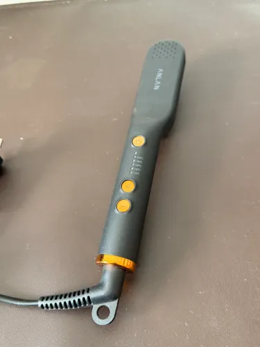 Pente alisador de cabelo e barba 