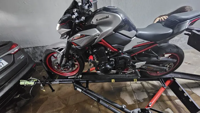 Reboque articulado para moto