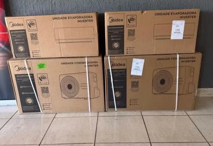 Ar-condicionado Split Inverter 12000 BTUs Midea Al Ecomaster High Wall Só Frio