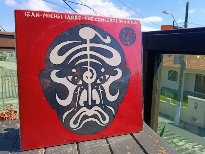 LP Vinil Duplo Jean-Michel Jarre The Concerts in China Impecável