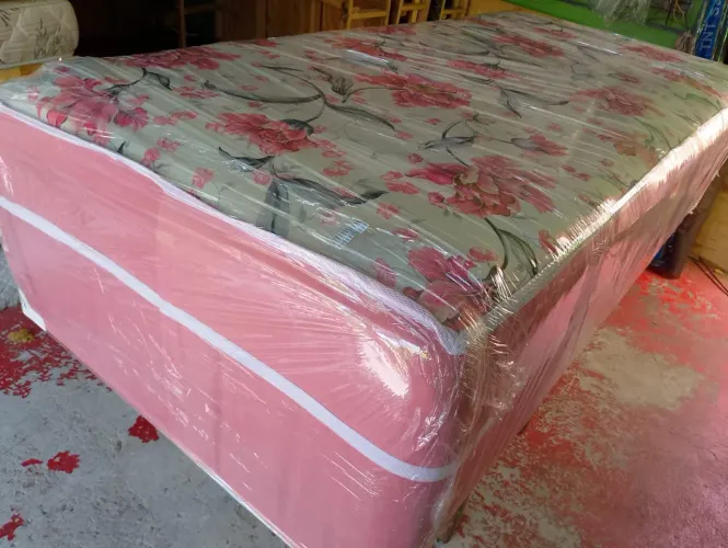 Cama de solteiro espuma alta