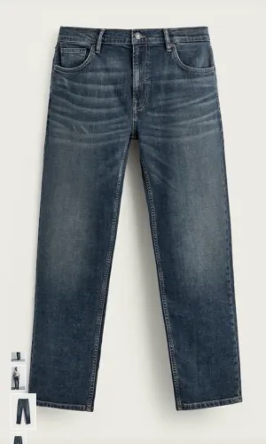 Calça jeans masculina Zara slim fit 36