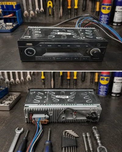 Rádio Original Scania SM100 OEM Código 2914194 Bluetooth - Testado 100%