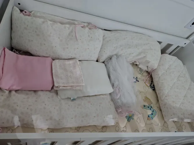 Kit berço para menina 