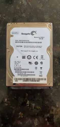 HD Seagate 500GB 2.5" para Notebook / PS3 / PS4 - Saúde 100% (SATA)