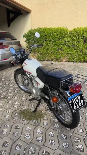 Honda CG Bolinha 1982 Placa Preta