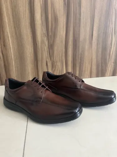 Sapato social masculino marrom