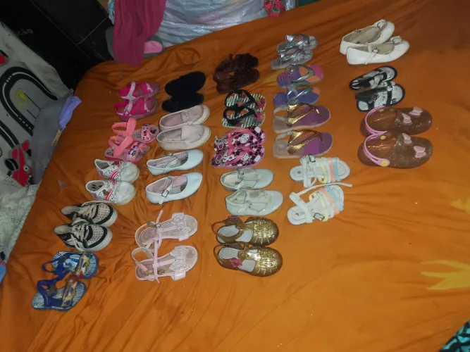 Sapatinhos infantil feminina