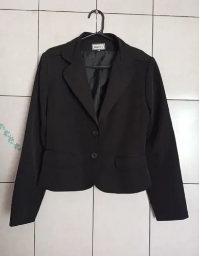 Casaco Barred's preto feminino tamanho P