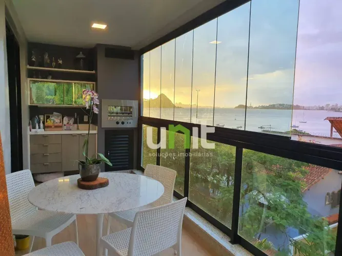 Apartamento com 4 dormitórios à venda, 183 m² por R$ 2.200.000,00 - Charitas - Niterói/RJ