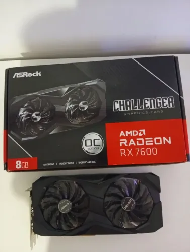 Placa de vídeo asrok RX 7600