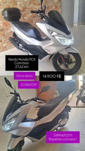Vendo moto PCX único Dono 