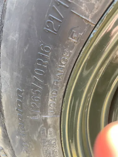 Pneu 265/75r16 para trilha offroad
