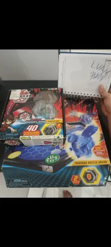 Bakugan gen 2 arena mais Bakugans e deck e bakucores