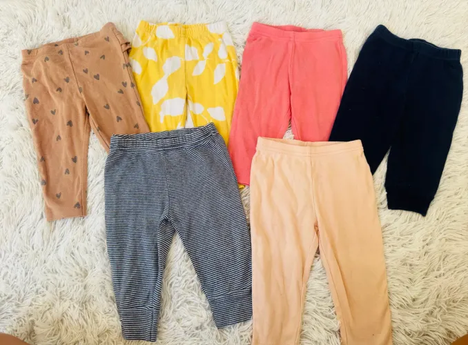 Lote calça carters 3-6 meses