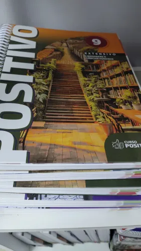Apostilas curso Positivo 2025 seminovas
