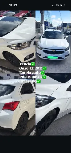 Chevrolet Onix Hatch LT 1.0 8V Flex Mec. 4P 2017
