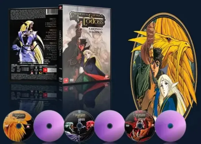 RECORD OF LODOSS WAR OVAS DVD