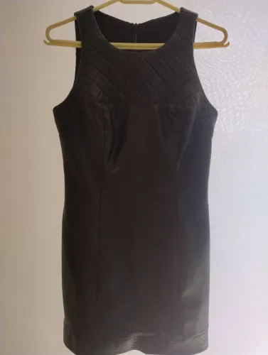 Vestido em couro (so envio)