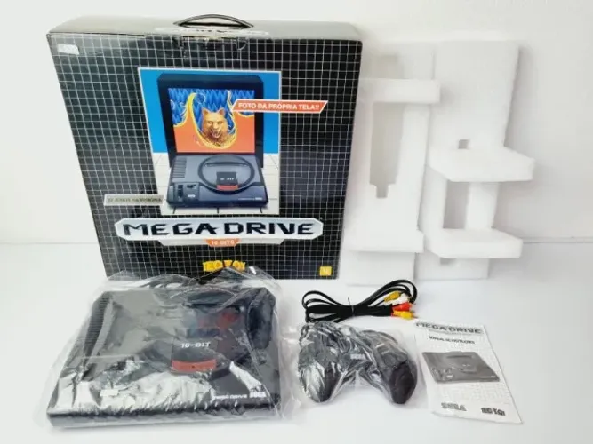 550- Console Mega Drive 2017 Tectoy excelente