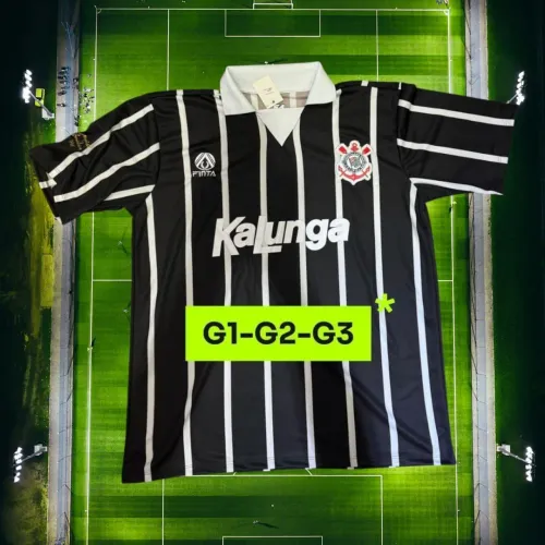 Camisa Retrô Corinthians Plus Size