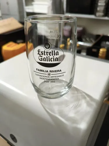 25 Copos Estrella Galícia 250ml Original